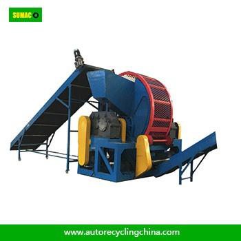 European Standard Double Shaft Waste Tyre Shredder