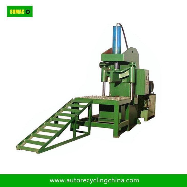 Hydraulic Tyre Recycling Cutting Machine